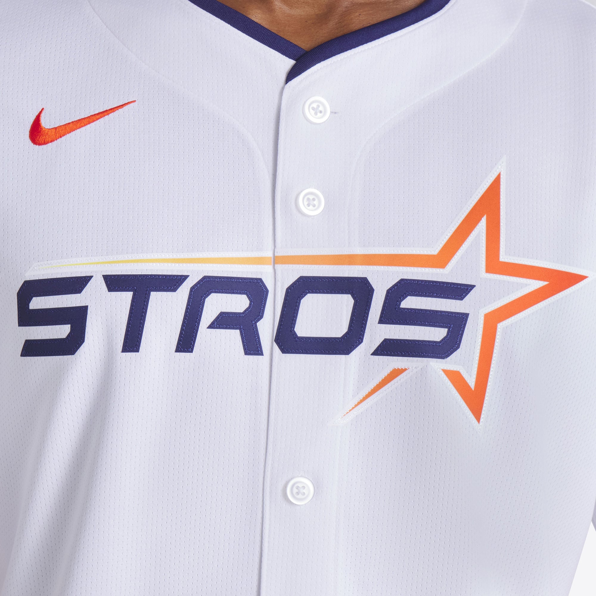 Men's Houston Astros Nike White 2025 City Connect Limited Jersey - 5