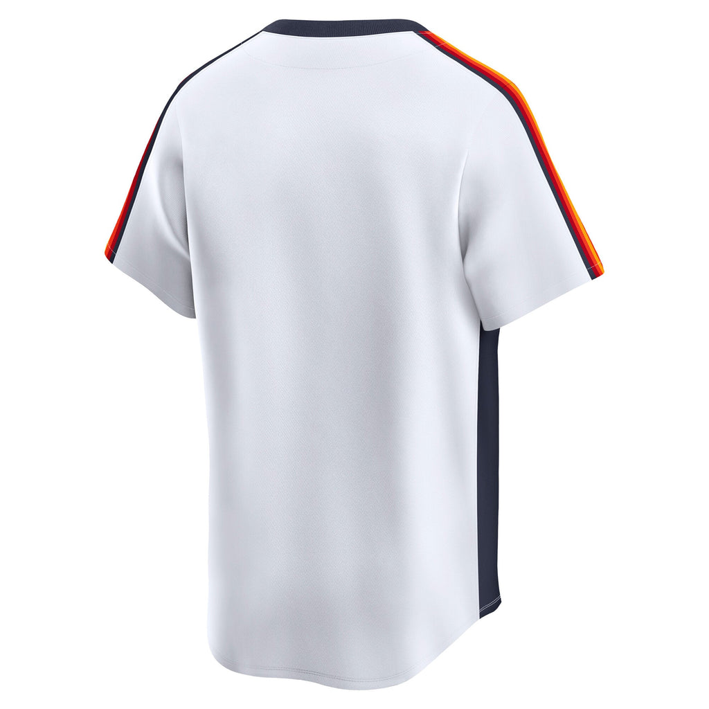 Men's Houston Astros Nike White Cooperstown Collection Limited Jersey - 4