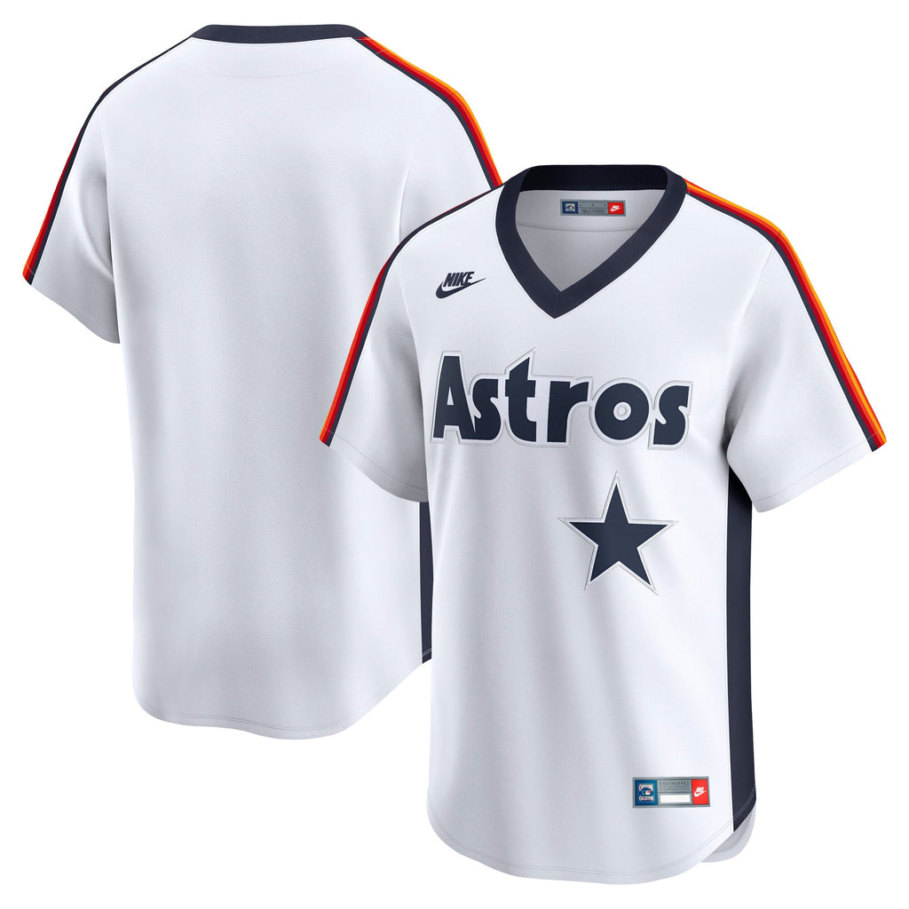 Men's Houston Astros Nike White Cooperstown Collection Limited Jersey