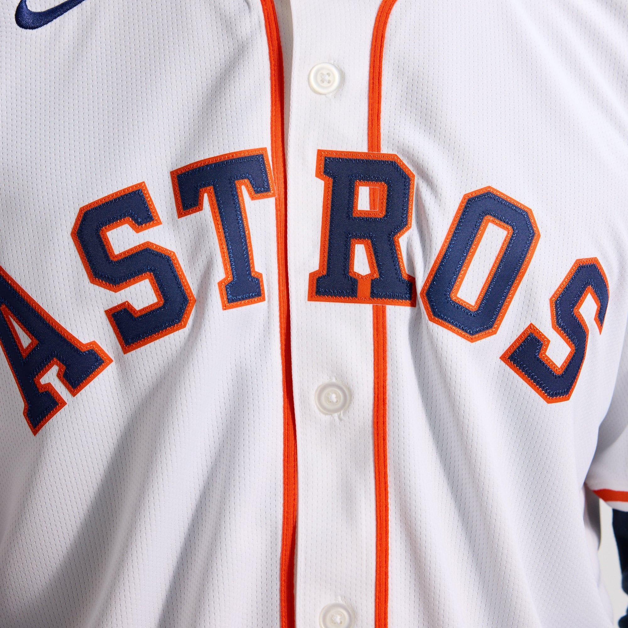Men's Houston Astros Nike White Home Limited Jersey - 11