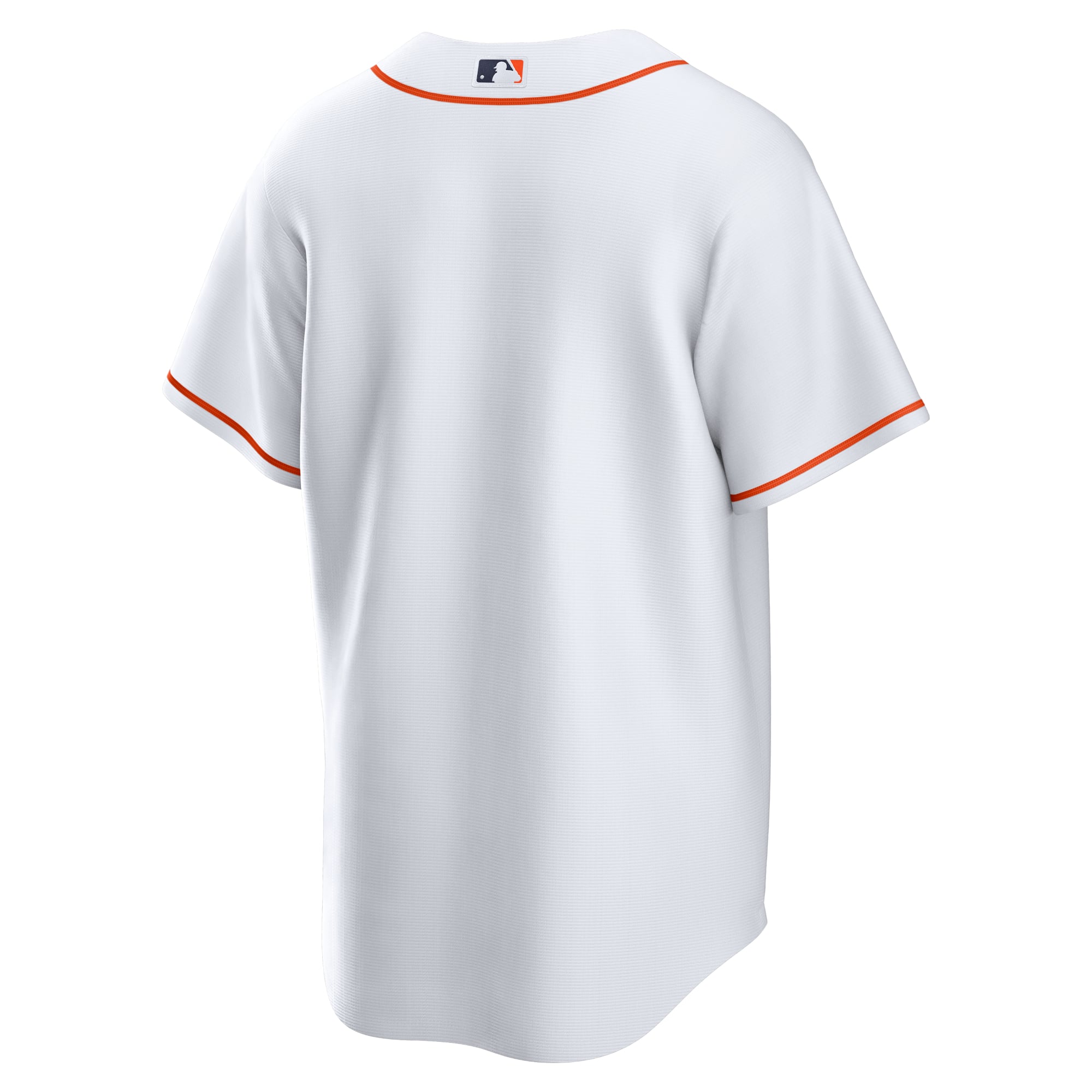 Men's Houston Astros Nike White Home Replica Team Jersey - 4