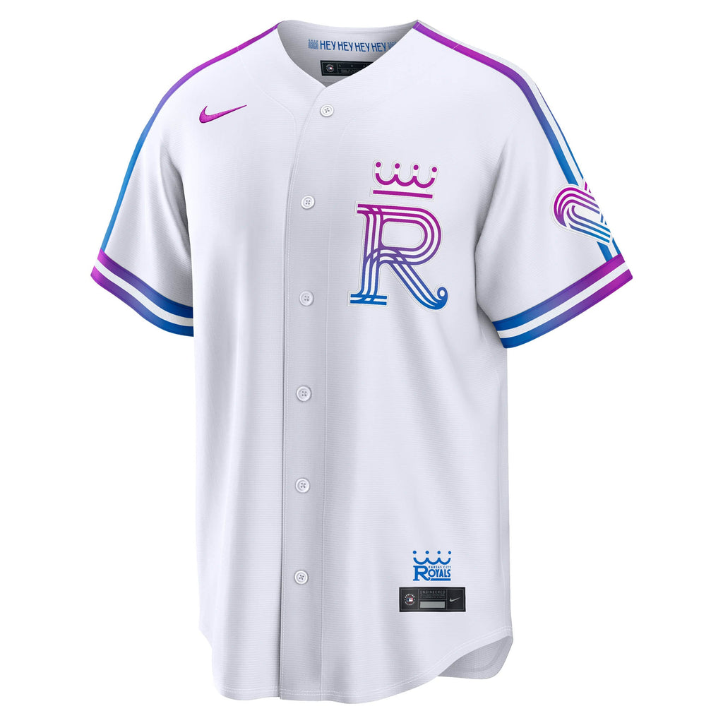 Men's Kansas City Royals Nike White 2026 City Connect Stadium Jersey - 3