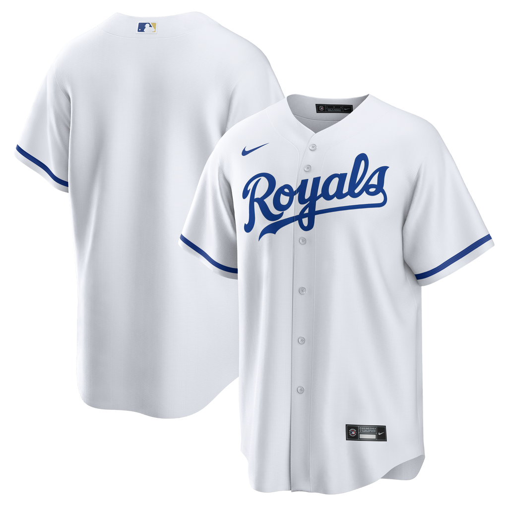 Men's Kansas City Royals Nike White Home Big & Tall Replica Jersey - 2