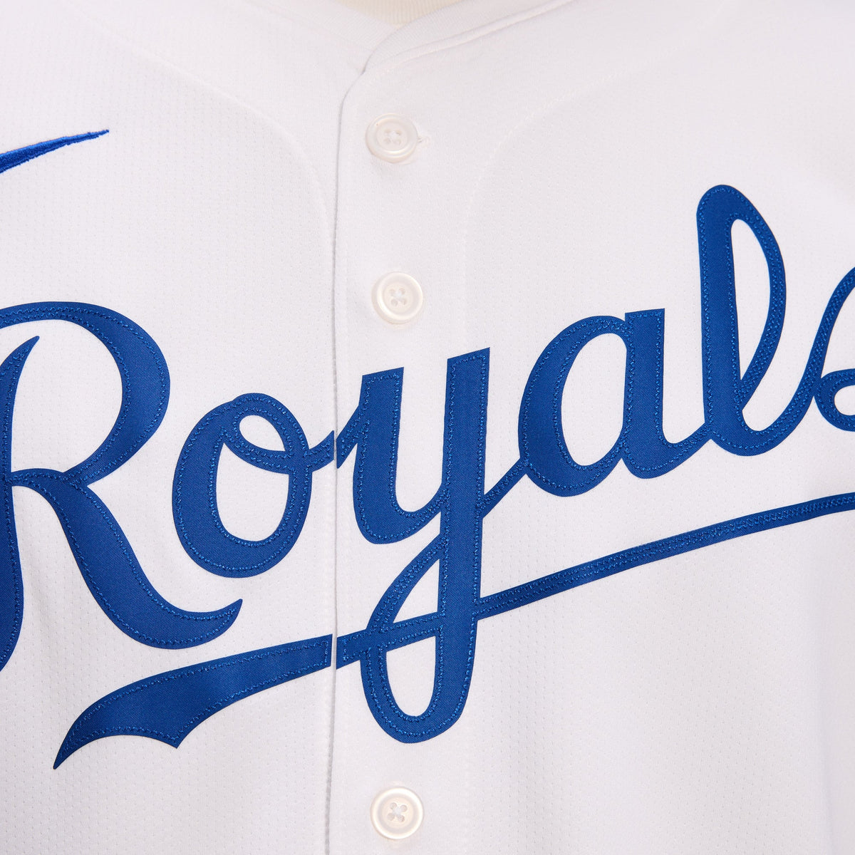 Men's Kansas City Royals Nike White Home Limited Jersey - 11