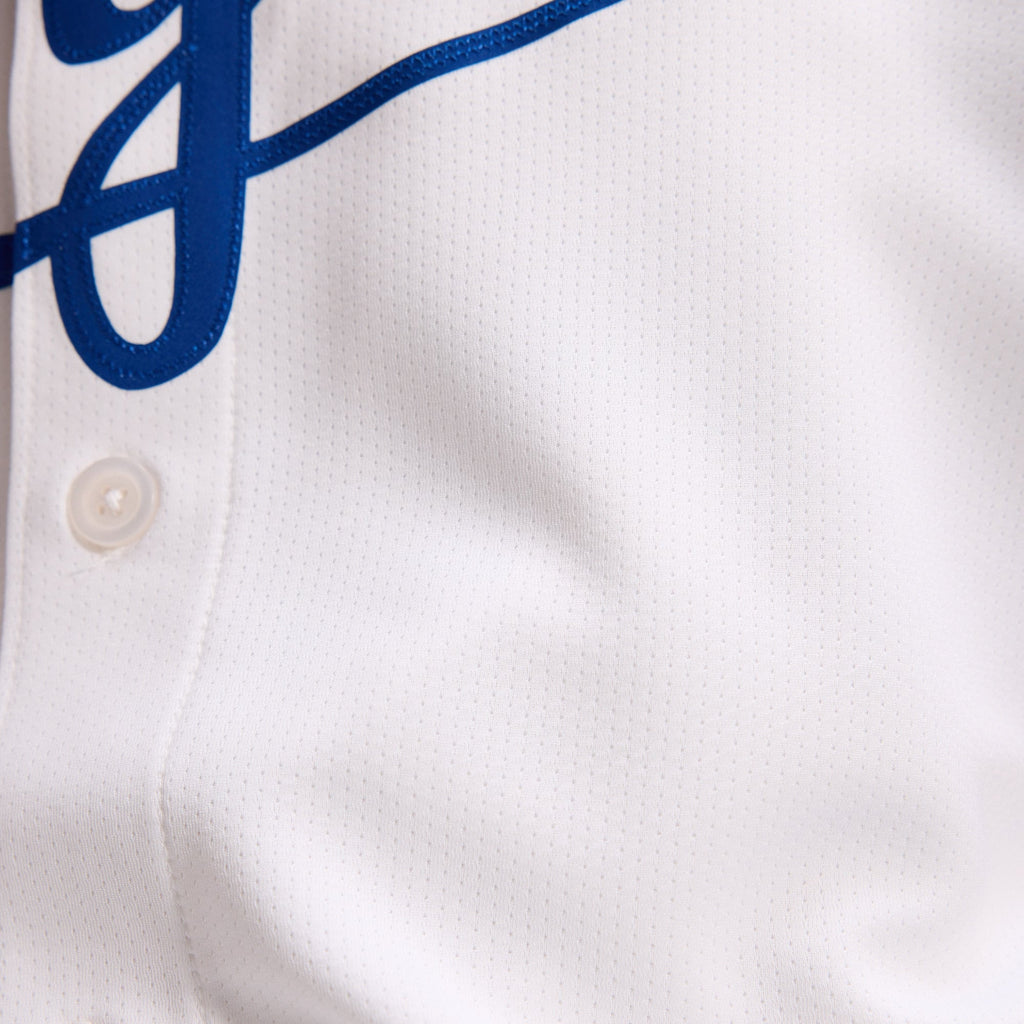 Men's Kansas City Royals Nike White Home Limited Jersey - 14