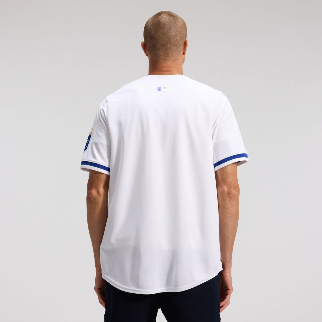 Men's Kansas City Royals Nike White Home Limited Jersey - 3