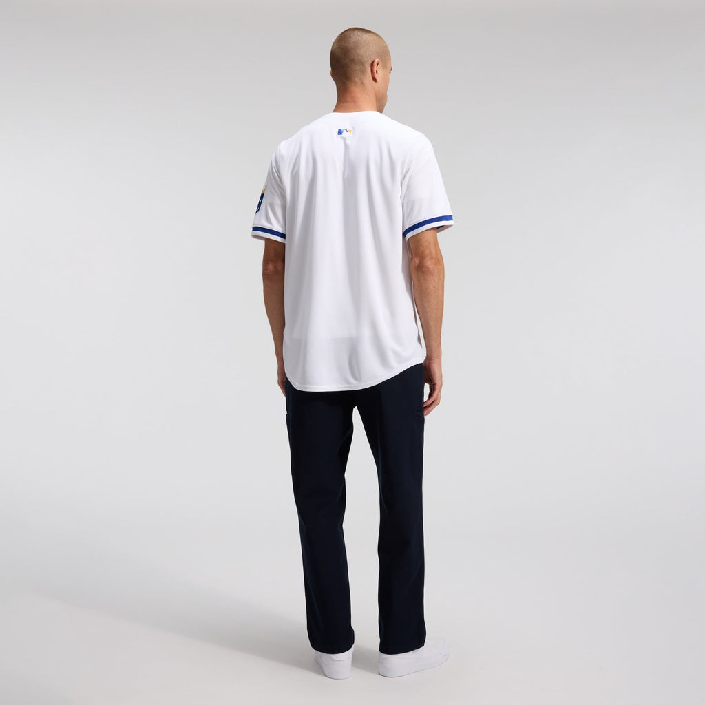 Men's Kansas City Royals Nike White Home Limited Jersey - 5