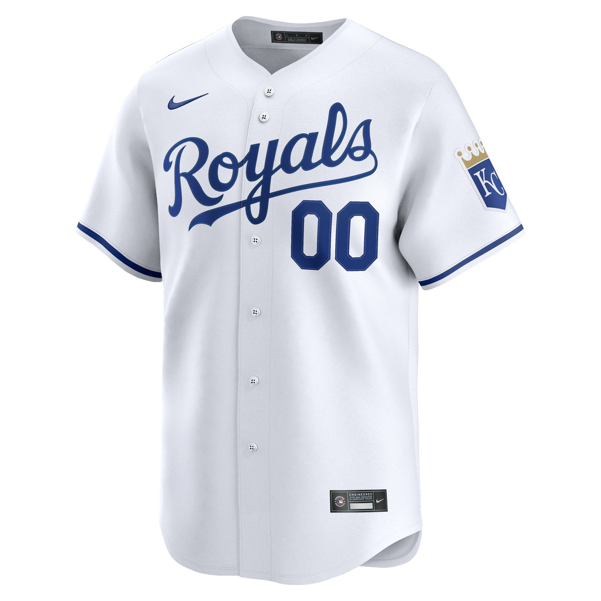 Men's Kansas City Royals Nike White Home Limited Pick-A-Player Retired Roster Jersey - 3