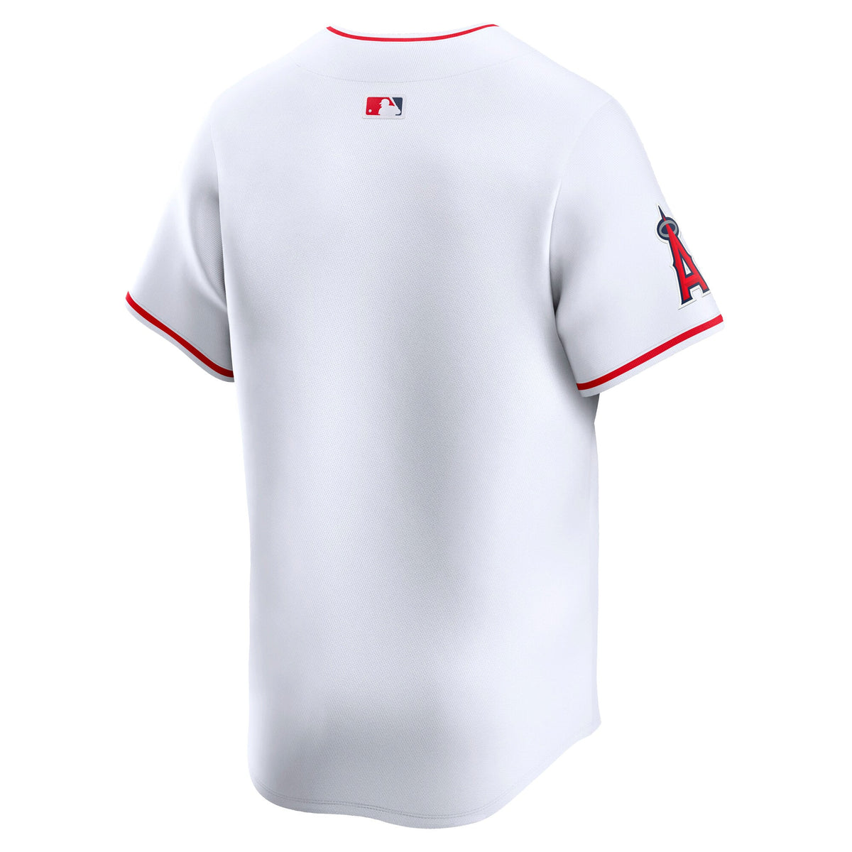 Men's Los Angeles Angels Nike White Home Limited Jersey - 4