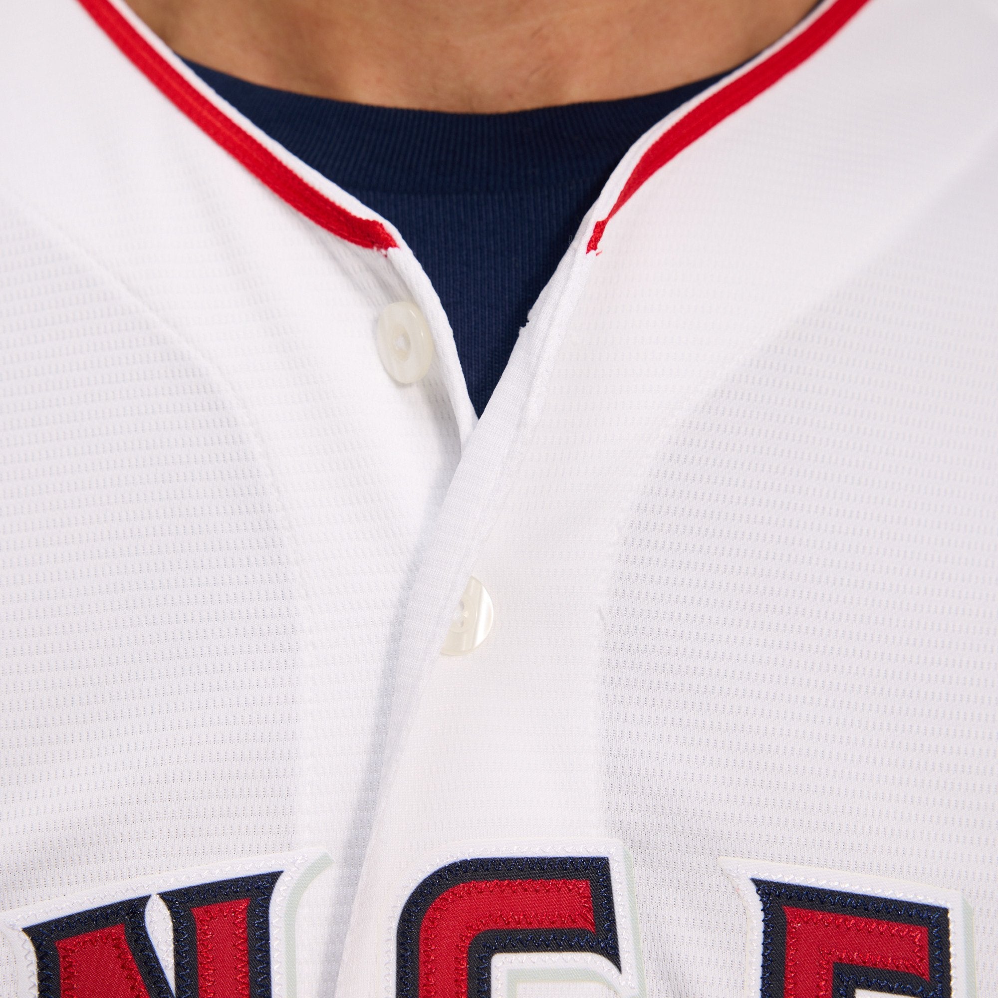 Men's Los Angeles Angels Nike White Home Replica Team Jersey - 11