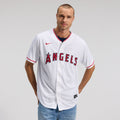 Men's Los Angeles Angels Nike White Home Replica Team Jersey