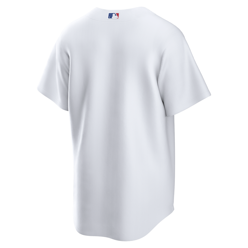 Men's Los Angeles Dodgers Nike White Home Replica Jersey - 4