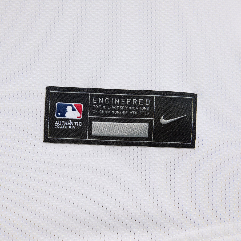 Men's Miami Marlins Nike White Home Elite Jersey - 16