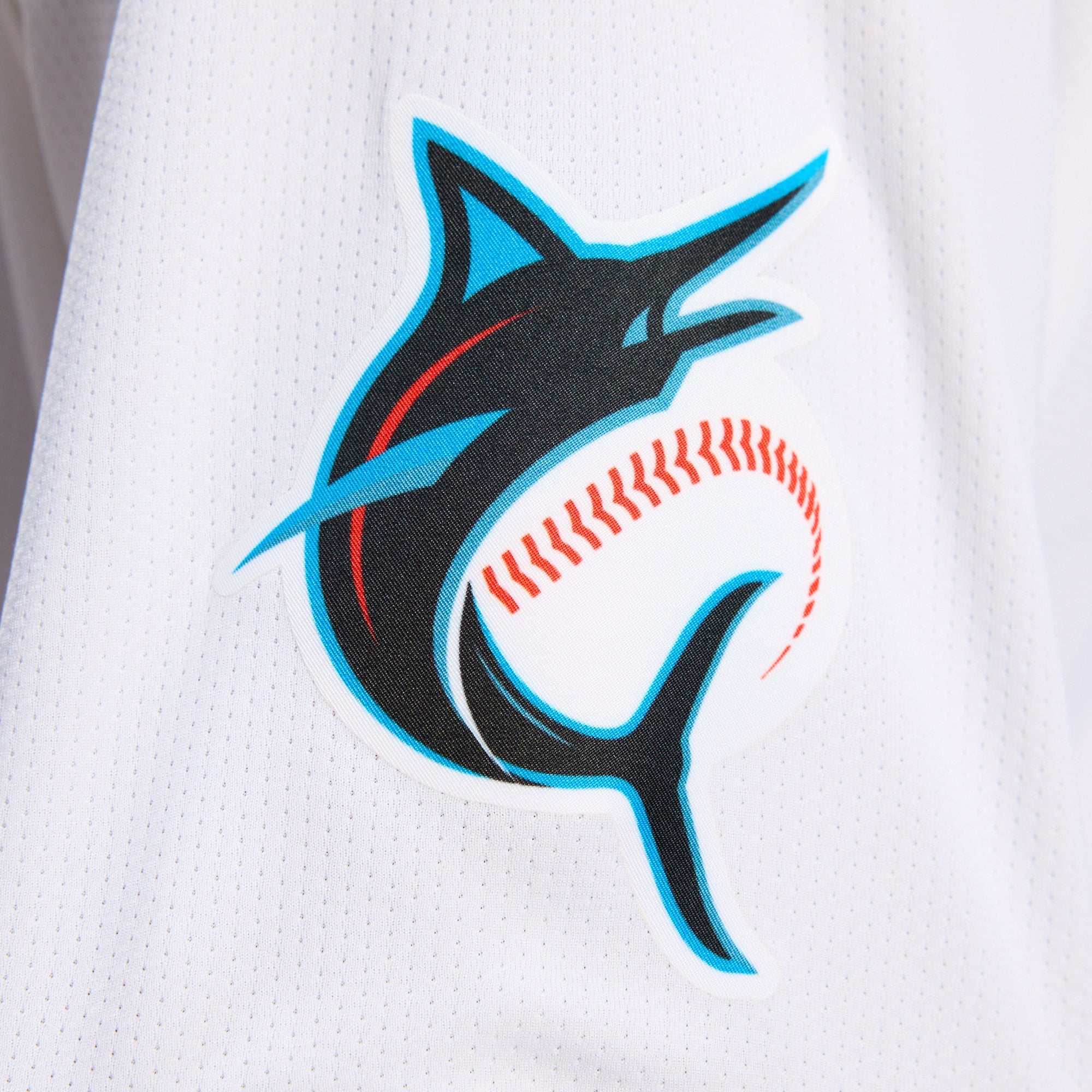 Men's Miami Marlins Nike White Home Limited Jersey - 12