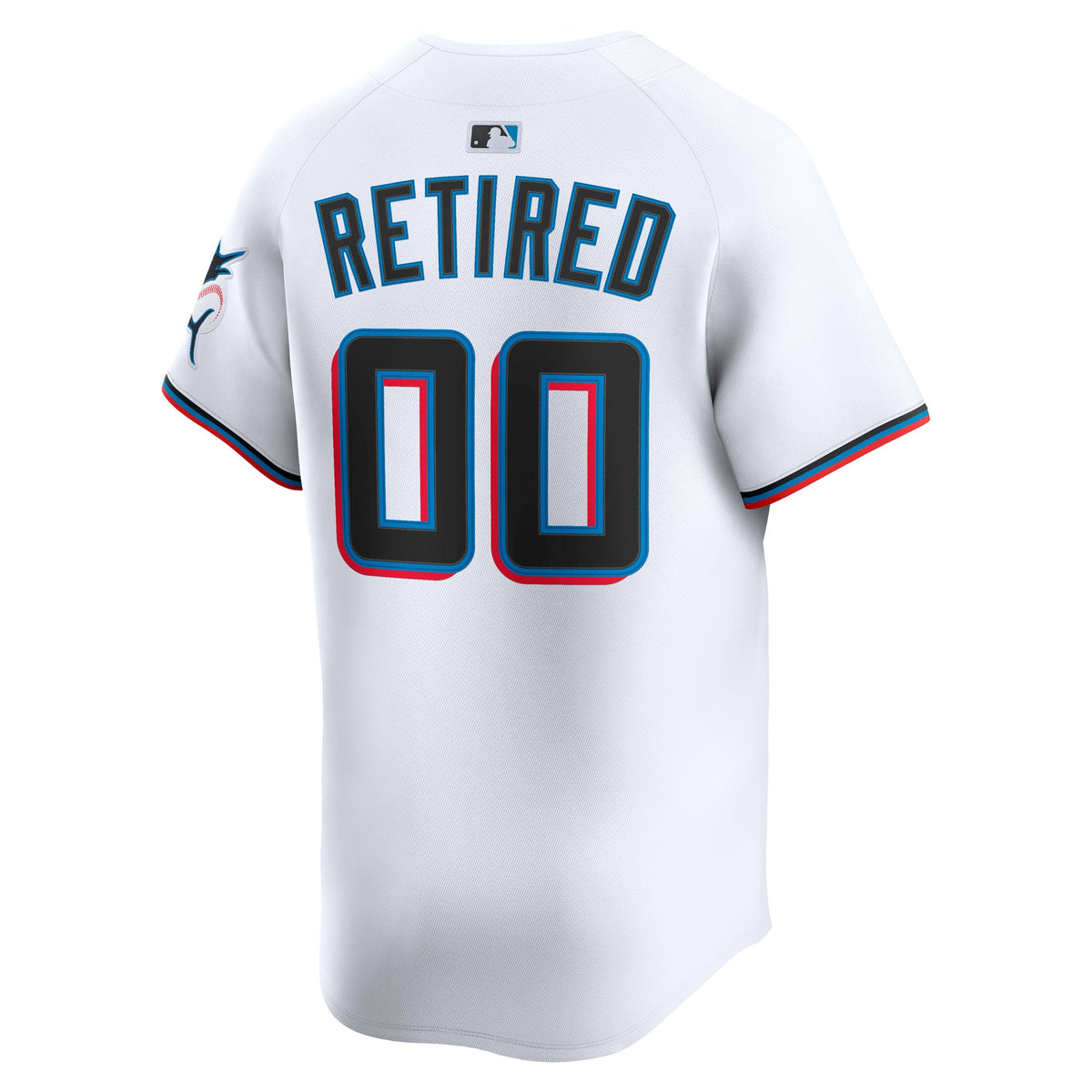 Men's Miami Marlins Nike White Home Limited Pick-A-Player Retired Roster Jersey - 4