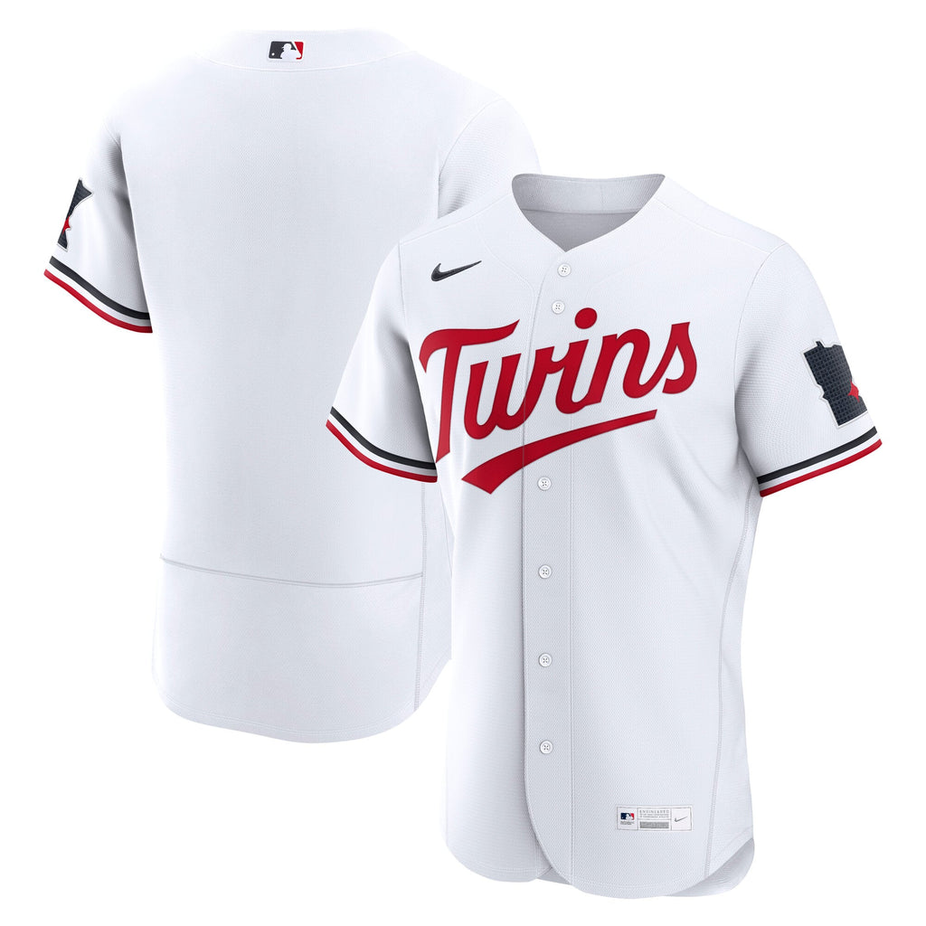 Men's Minnesota Twins Nike White Home Authentic Jersey