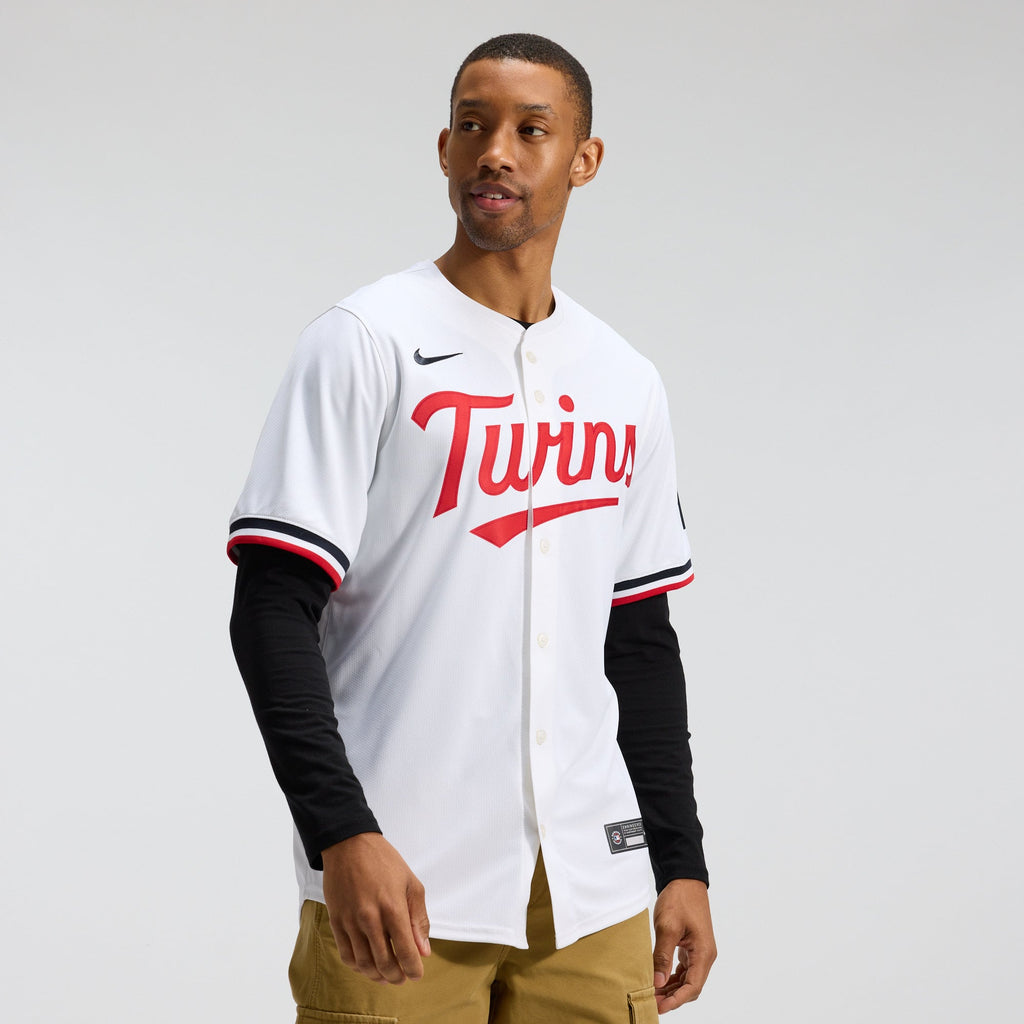 Men's Minnesota Twins Nike White Home Limited Jersey - 2