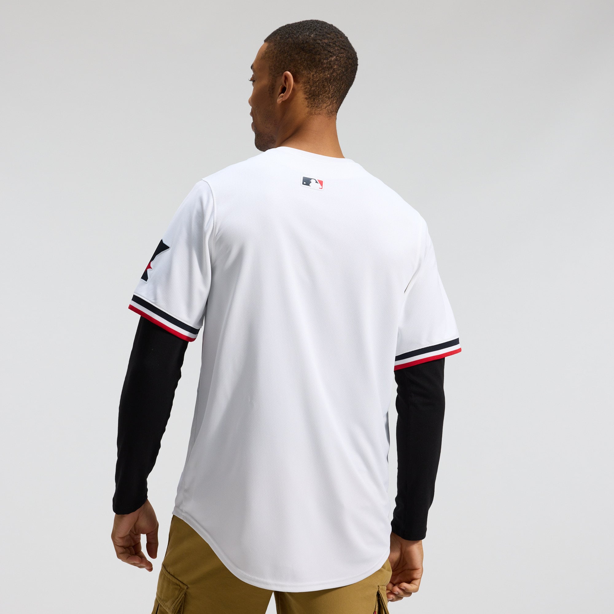 Men's Minnesota Twins Nike White Home Limited Jersey - 3