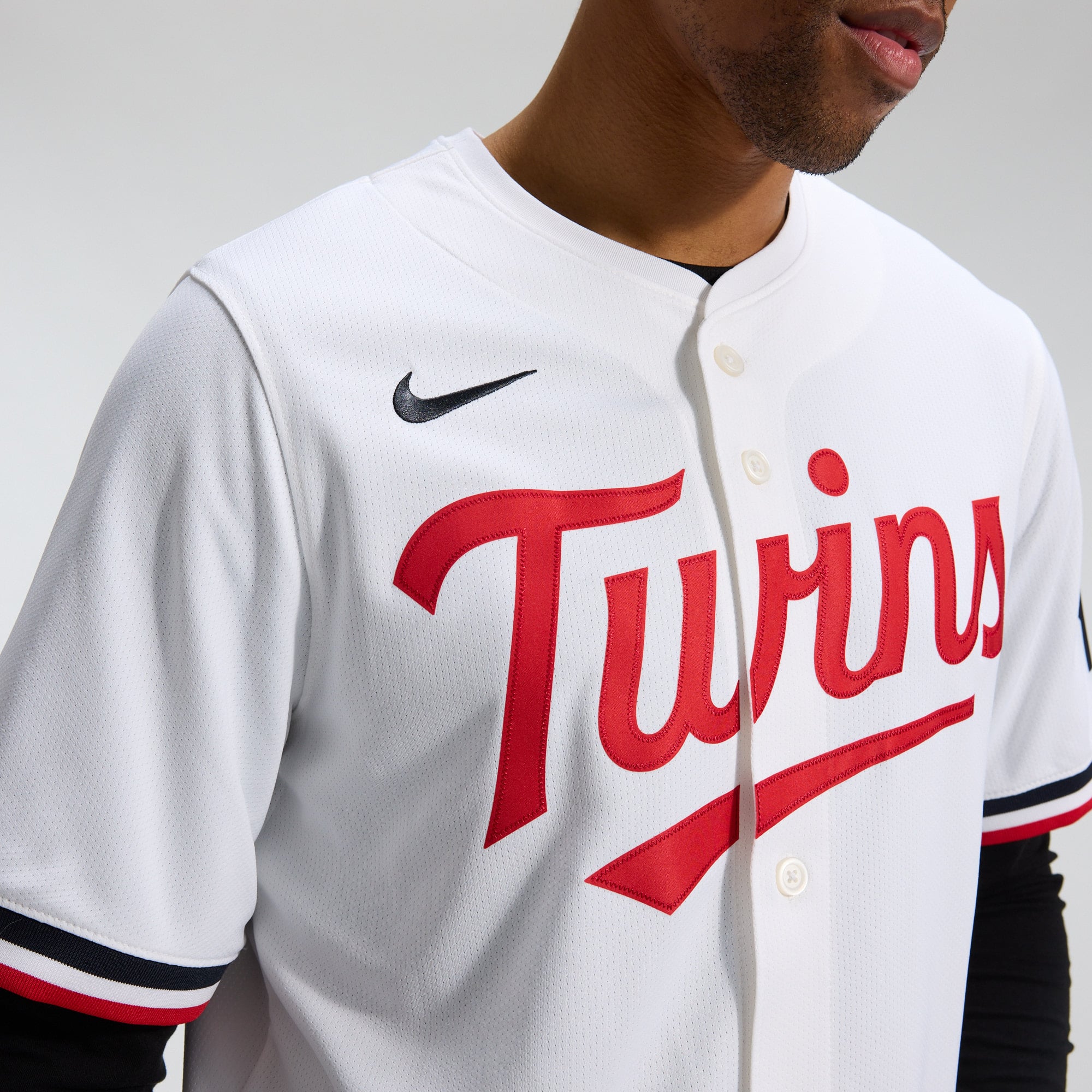 Men's Minnesota Twins Nike White Home Limited Jersey - 9