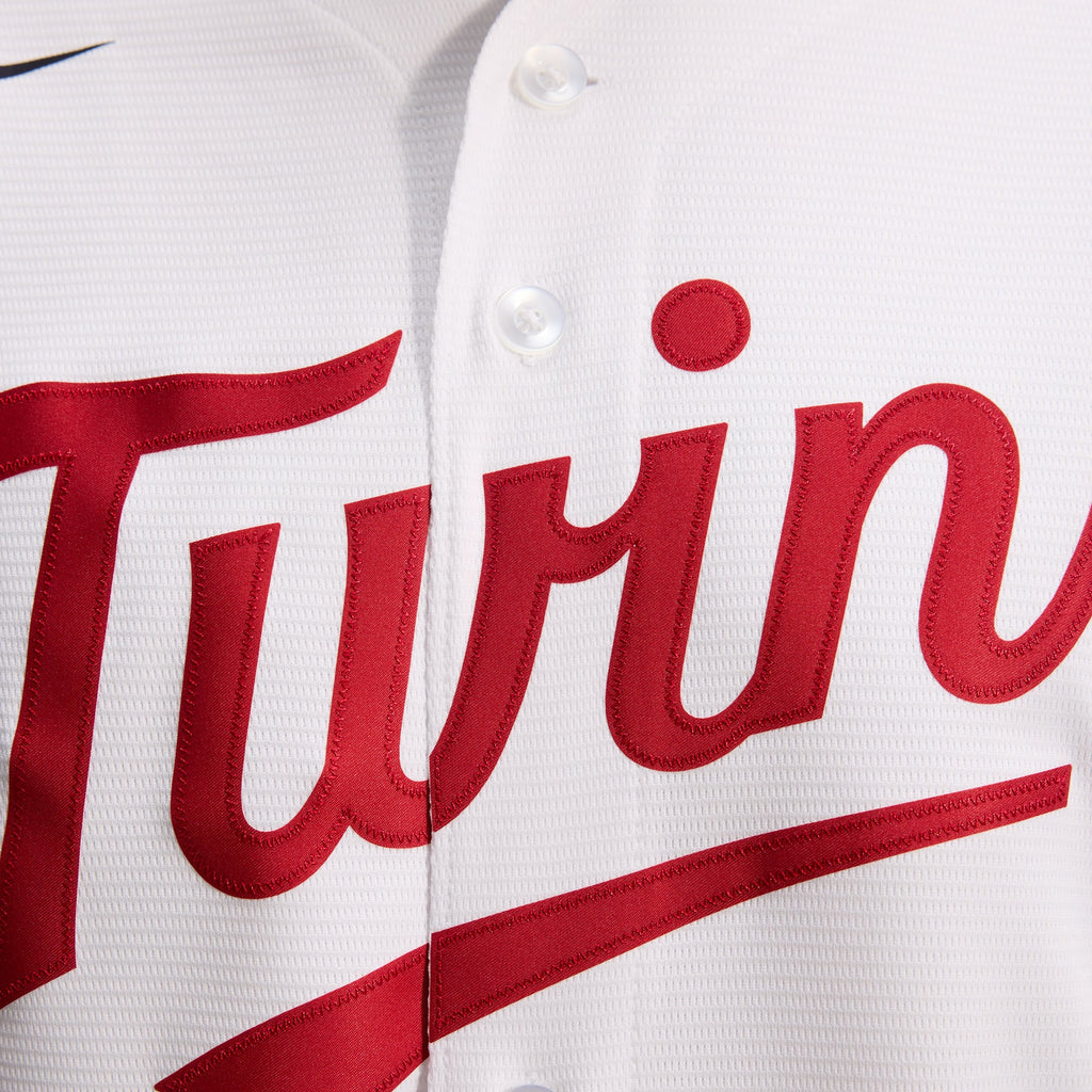 Men's Minnesota Twins Nike White Home Replica Team Jersey - 9