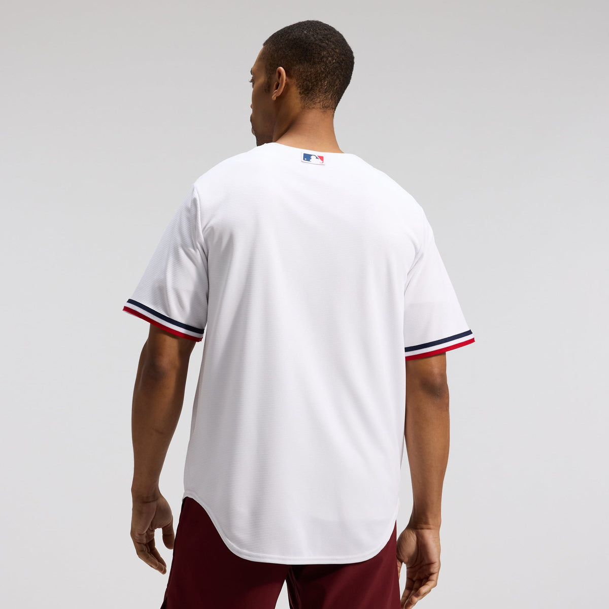 Men's Minnesota Twins Nike White Home Replica Team Jersey - 3