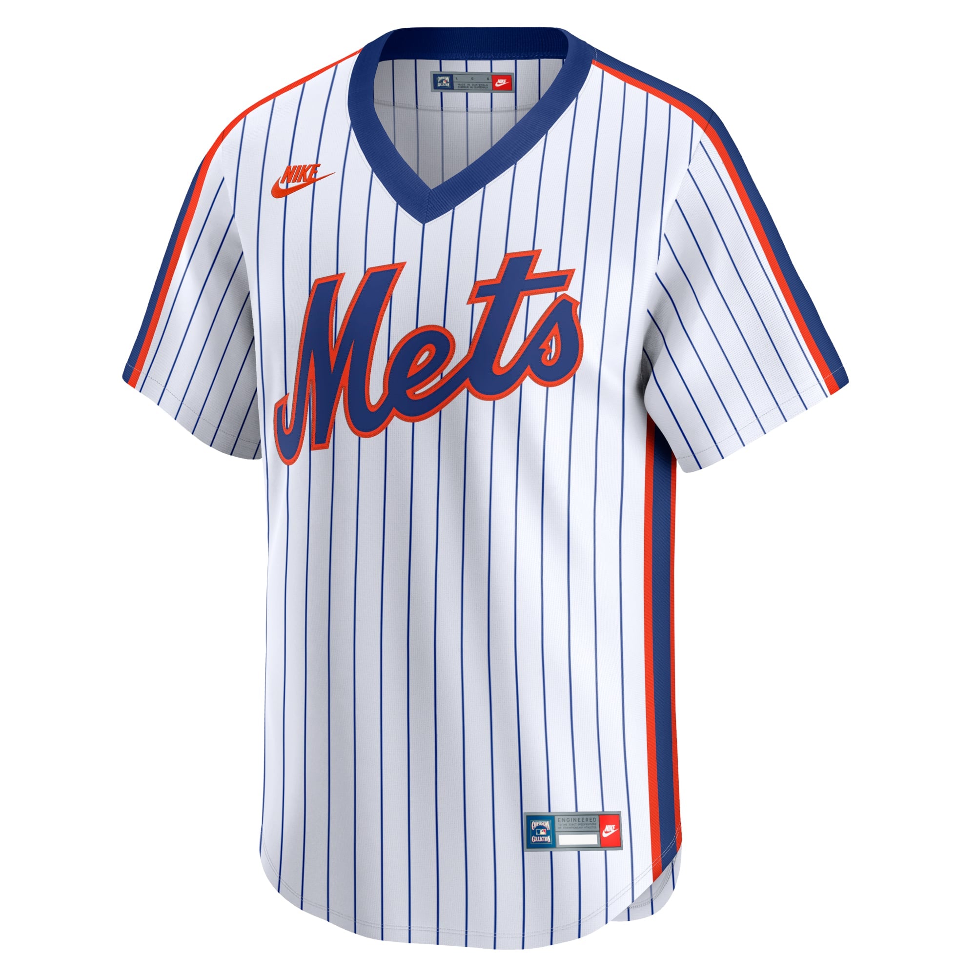 Men's New York Mets Nike White Cooperstown Collection Limited Jersey - 3