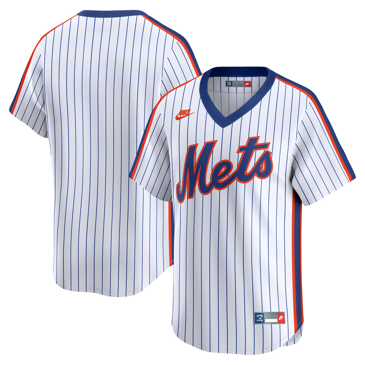 Men's New York Mets Nike White Cooperstown Collection Limited Jersey - 2