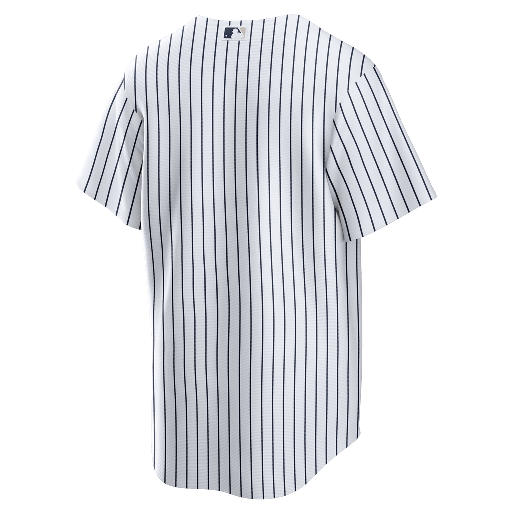 Men's New York Yankees Nike White Home Big & Tall Replica Jersey - 4