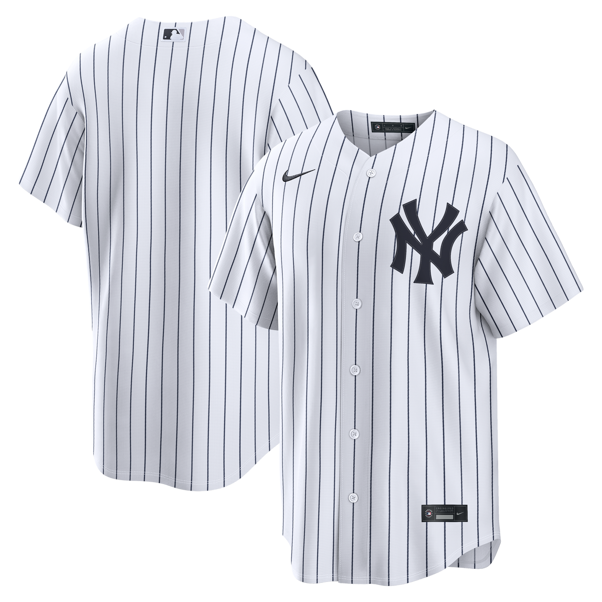 Men's New York Yankees Nike White Home Replica Jersey - 2