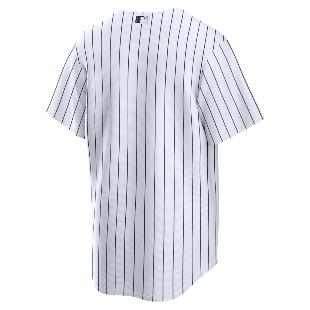 Men's New York Yankees Nike White Home Replica Jersey - 4