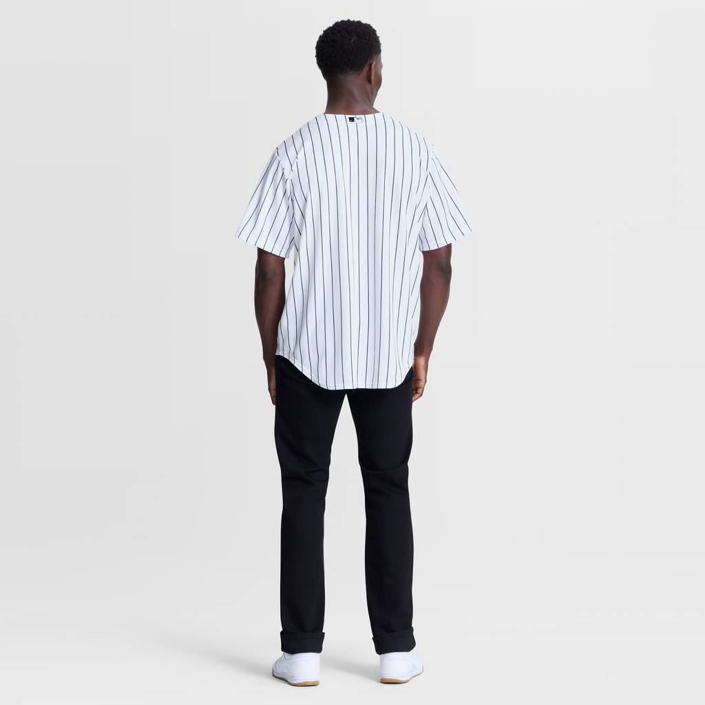 Men's New York Yankees Nike White Home Replica Jersey - 6