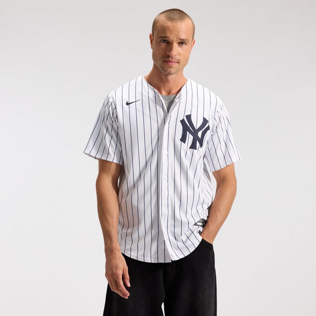 Men's New York Yankees Nike White Home Replica Team Jersey - 2