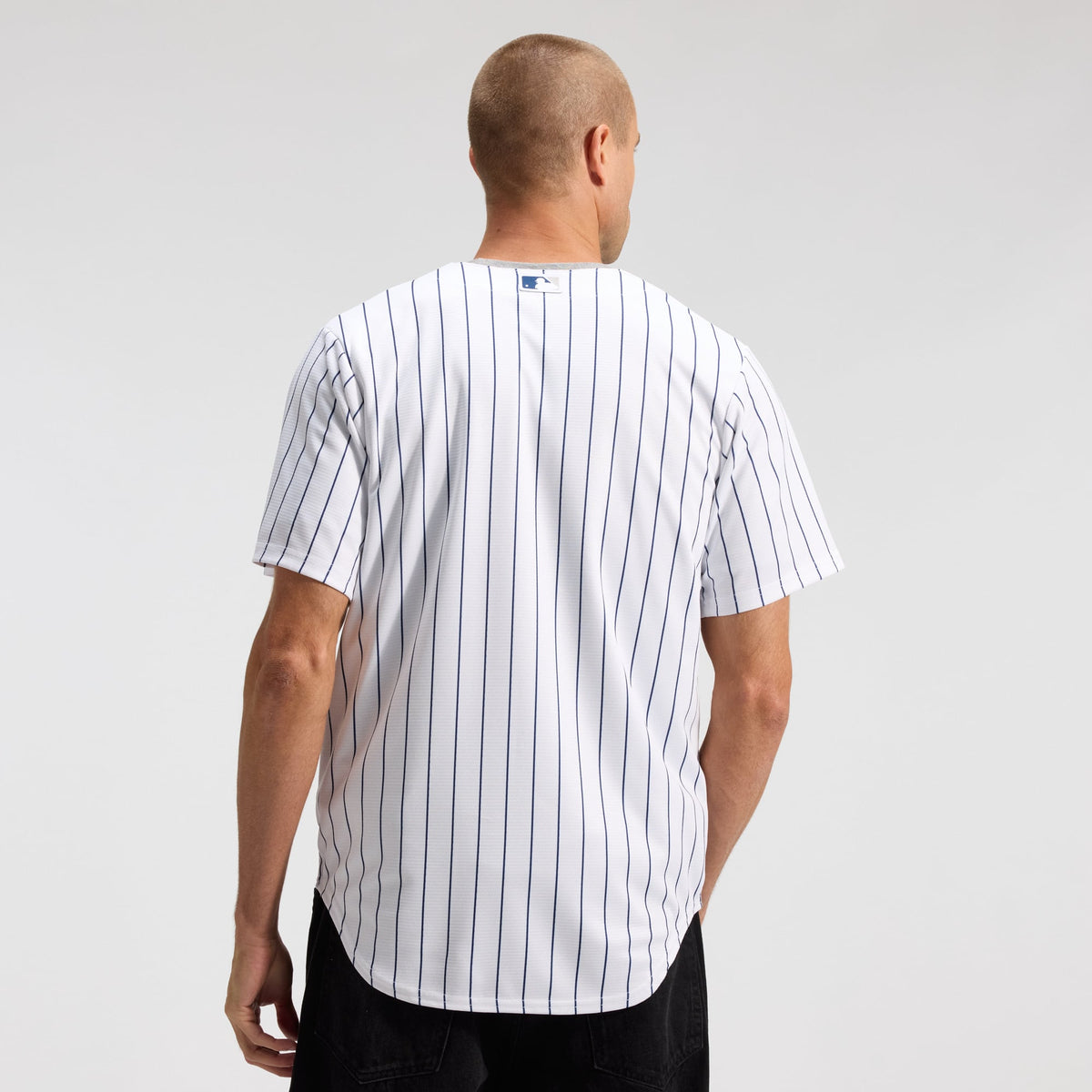 Men's New York Yankees Nike White Home Replica Team Jersey - 3