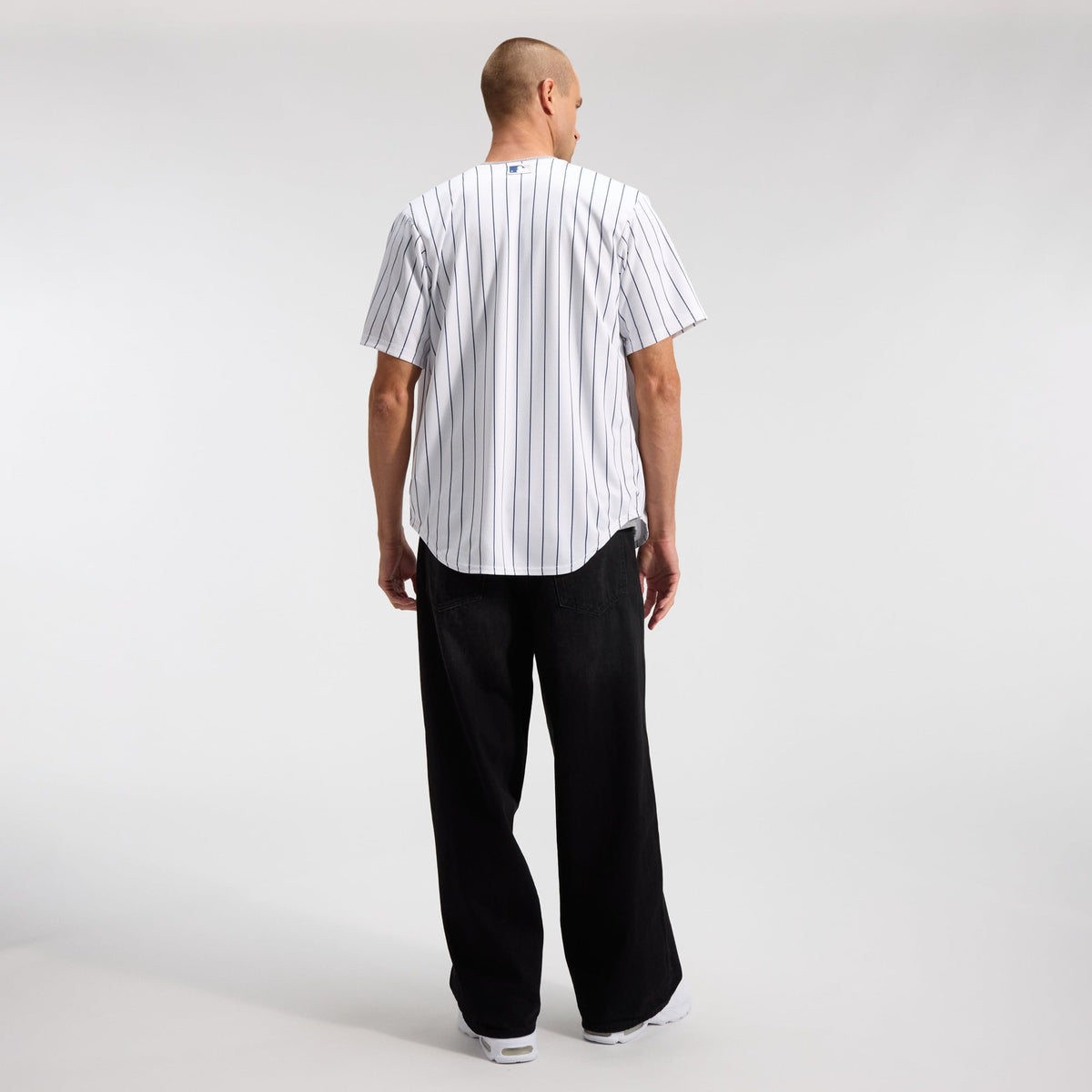 Men's New York Yankees Nike White Home Replica Team Jersey - 5