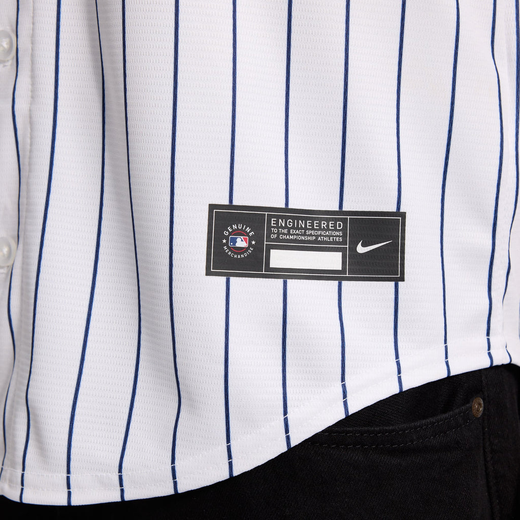 Men's New York Yankees Nike White Home Replica Team Jersey - 8
