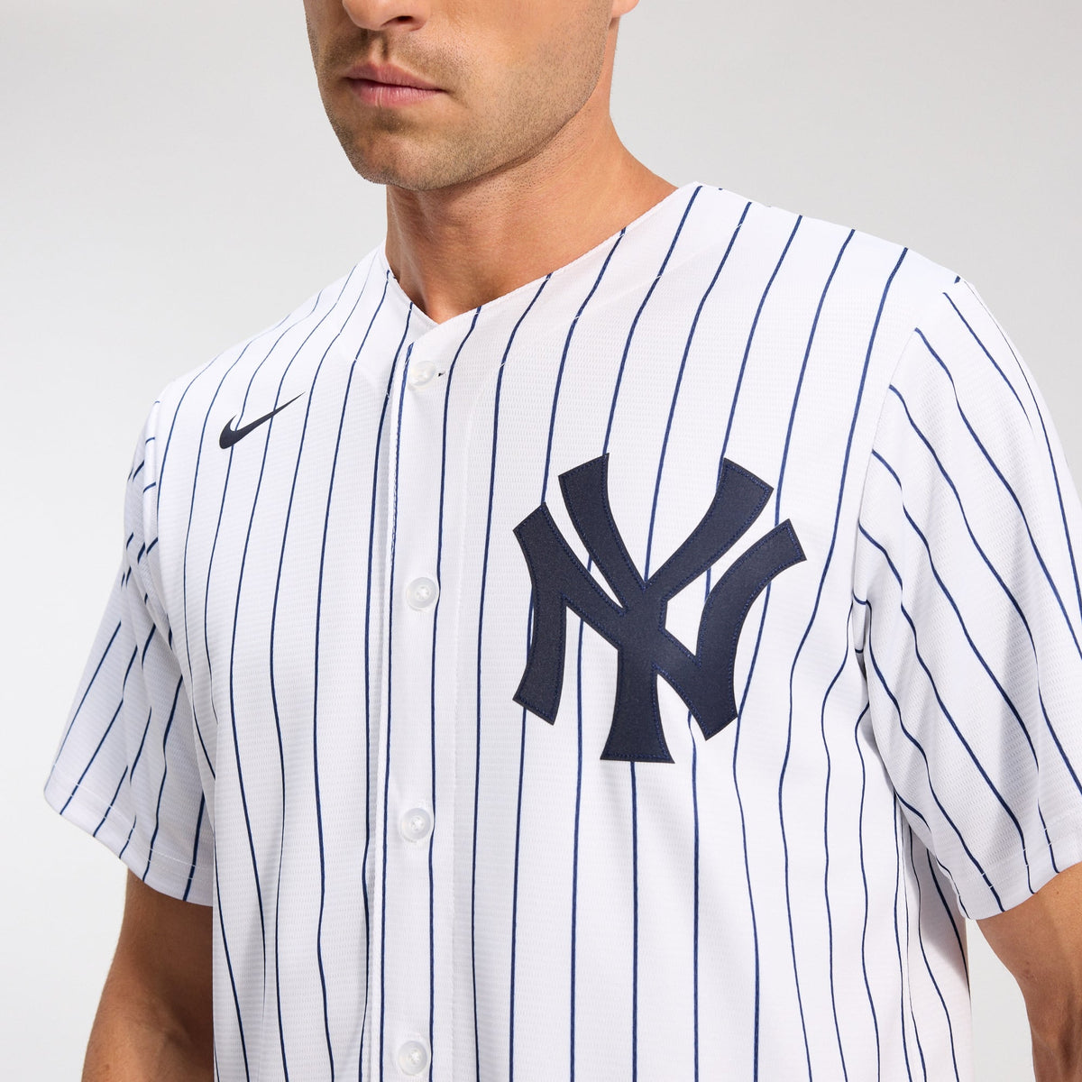 Men's New York Yankees Nike White Home Replica Team Jersey - 9