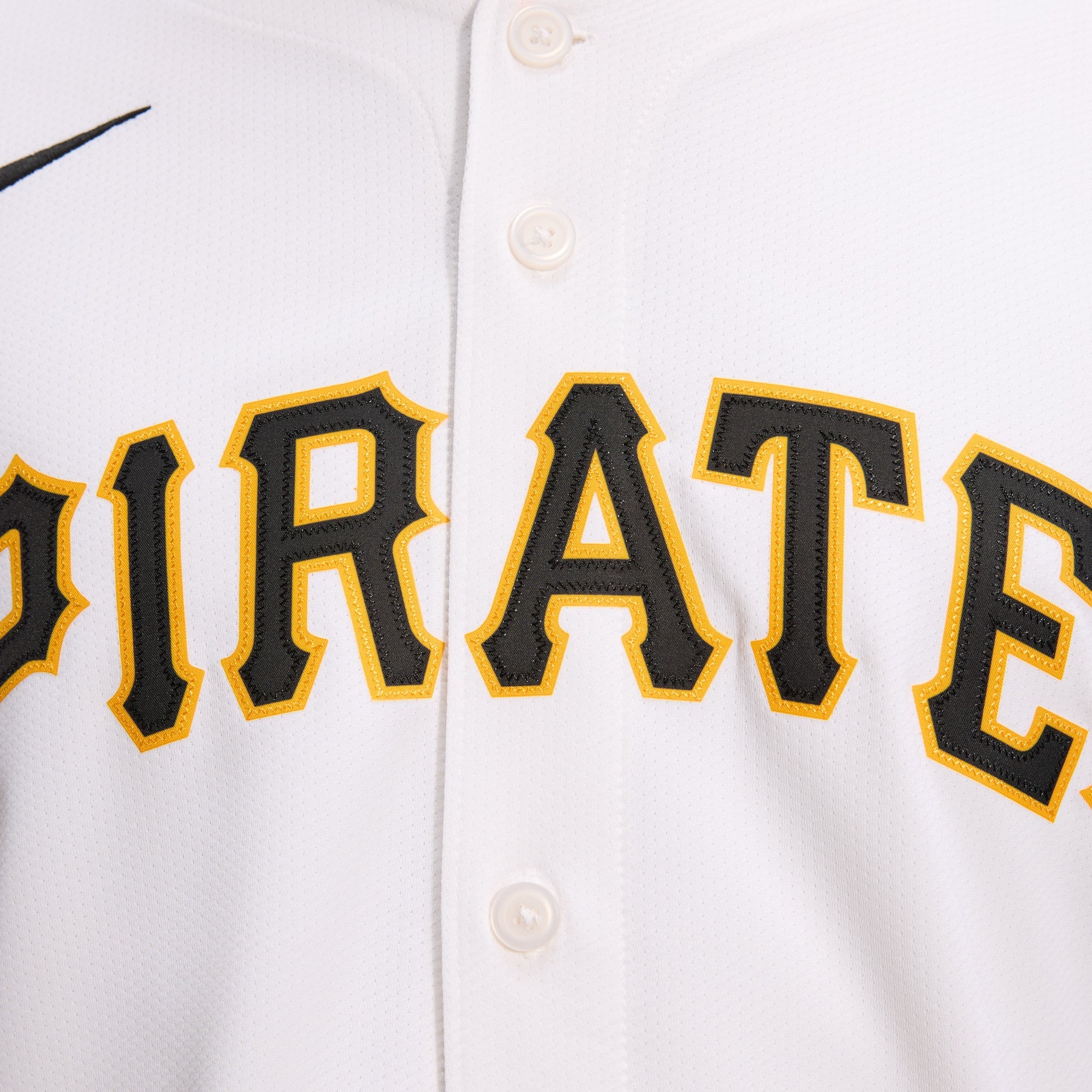 Men's Pittsburgh Pirates Nike White Home Limited Jersey - 13