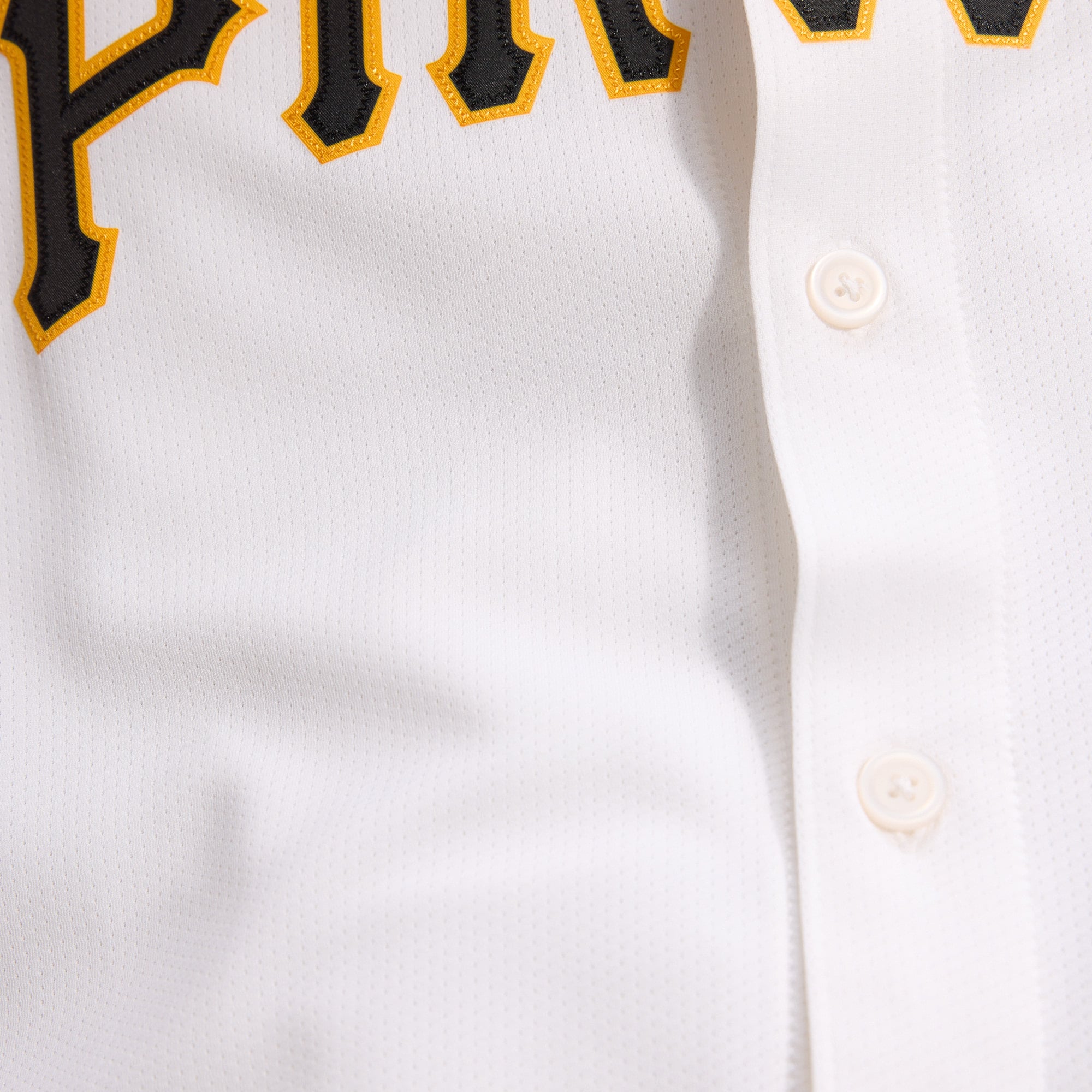 Men's Pittsburgh Pirates Nike White Home Limited Jersey - 16