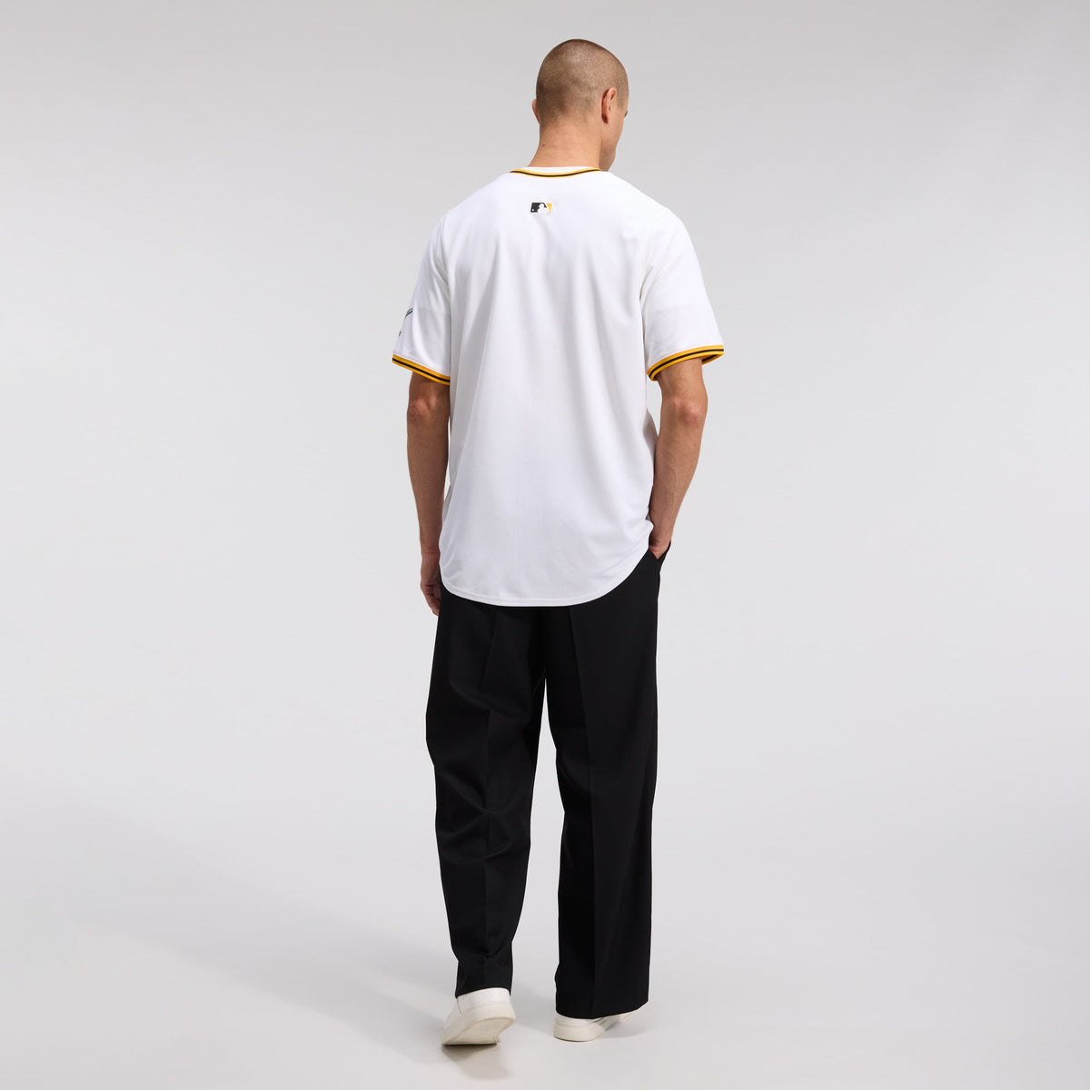 Men's Pittsburgh Pirates Nike White Home Limited Jersey - 5