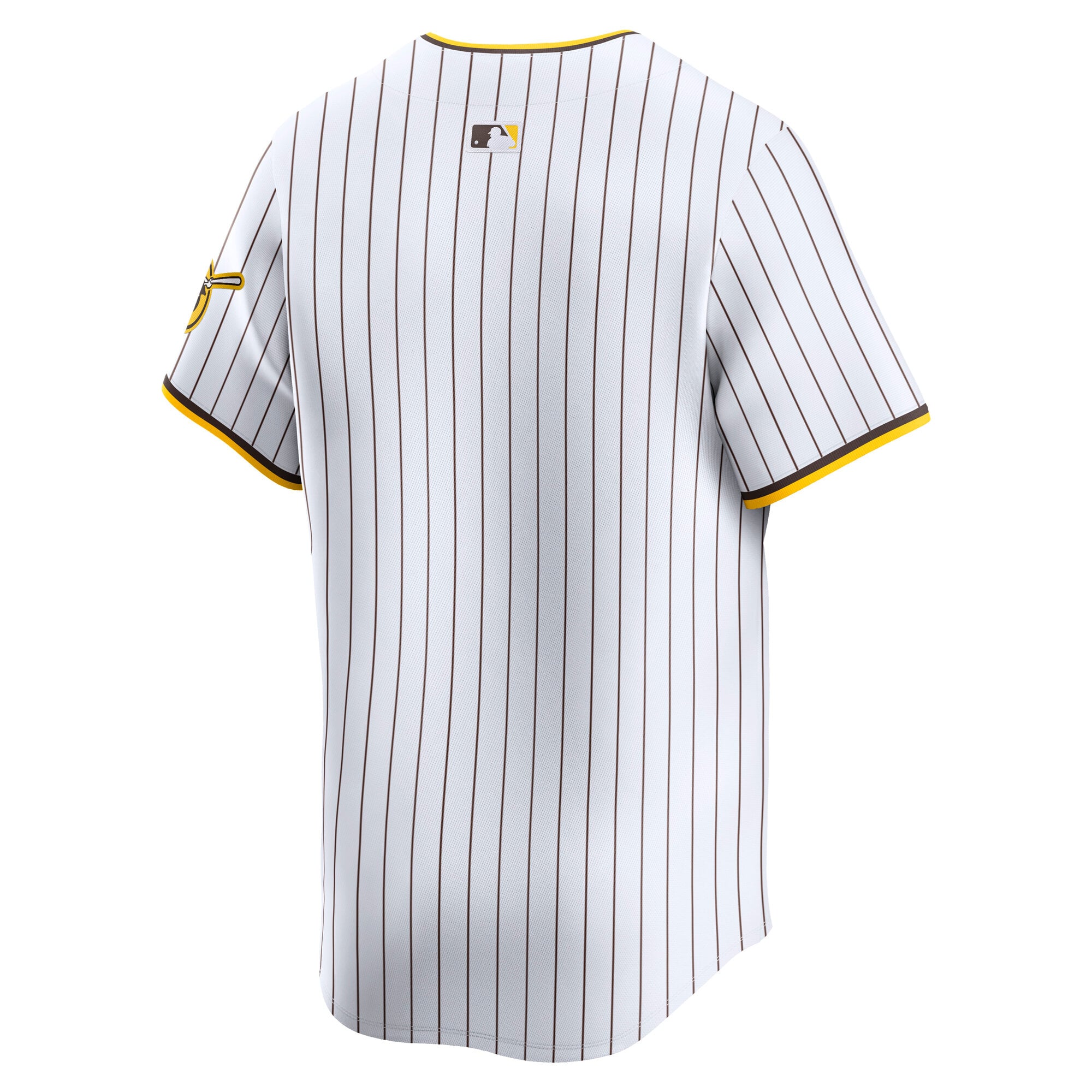 Men's San Diego Padres Nike White Home Limited Jersey - 4