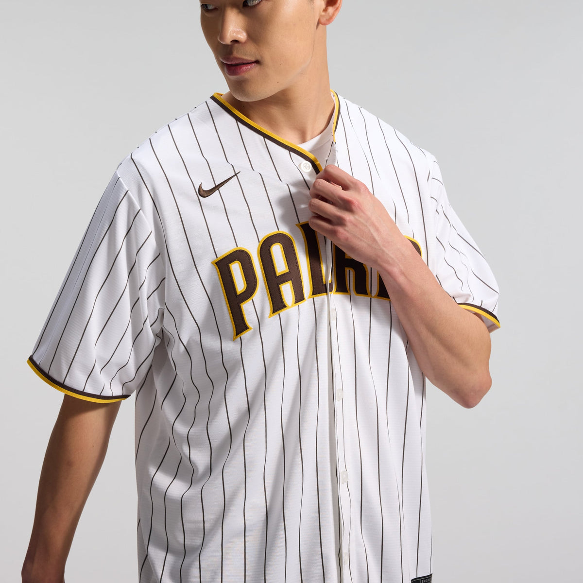 Men's San Diego Padres Nike White Home Replica Jersey - 10