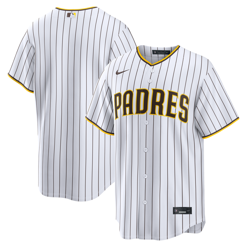 Men's San Diego Padres Nike White Home Replica Jersey