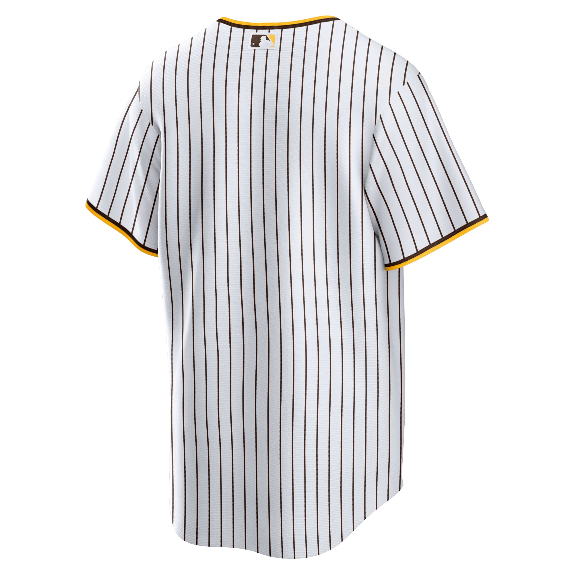 Men's San Diego Padres Nike White Home Replica Team Jersey - 4