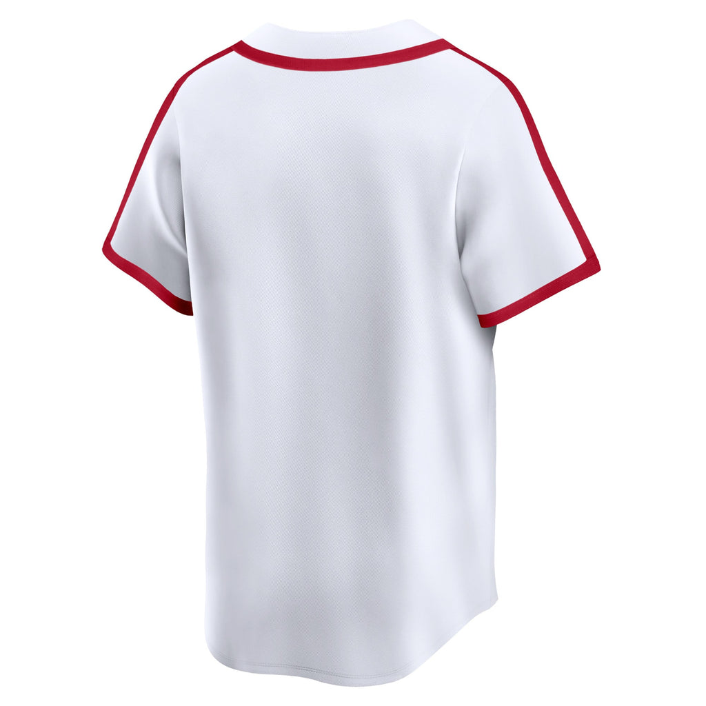 Men's St. Louis Cardinals Nike White Cooperstown Collection Limited Jersey - 4