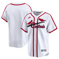 Men's St. Louis Cardinals Nike White Cooperstown Collection Limited Jersey