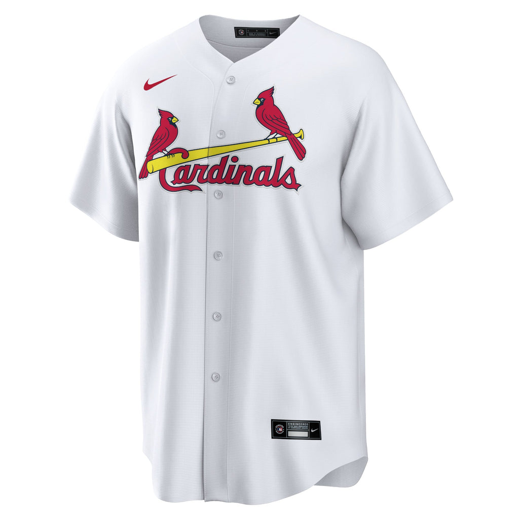 Men's St. Louis Cardinals Nike White Home Blank Replica Jersey - 3