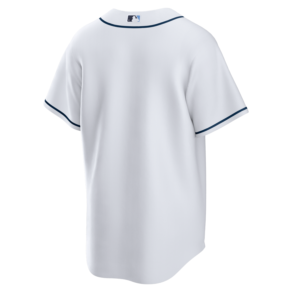 Men's Tampa Bay Rays Nike White Home Big & Tall Replica Jersey - 4