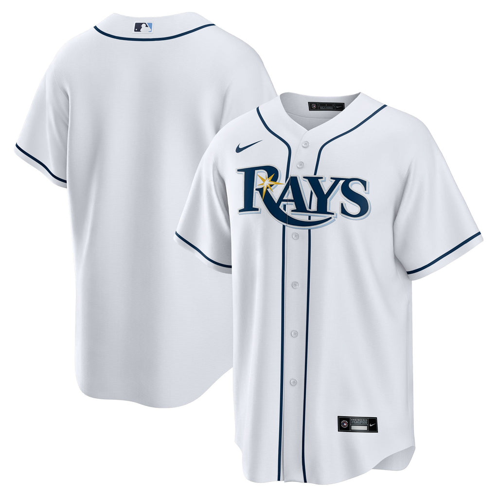 Men's Tampa Bay Rays Nike White Home Big & Tall Replica Jersey