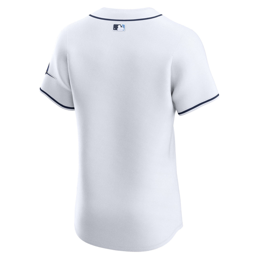 Men's Tampa Bay Rays Nike White Home Elite Jersey - 4