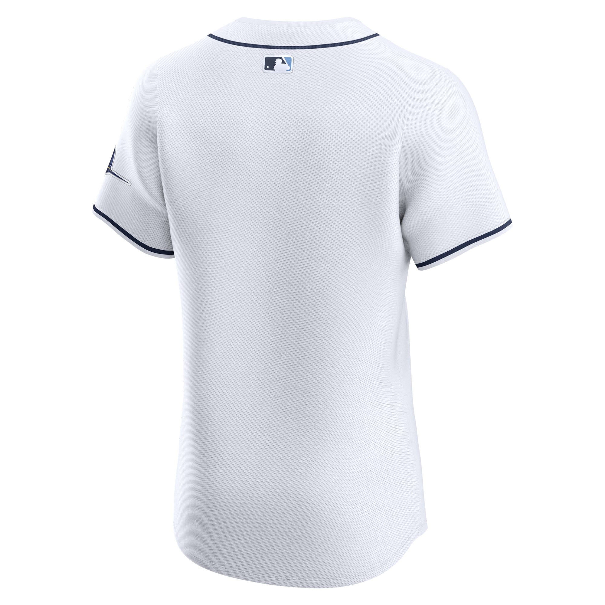 Men's Tampa Bay Rays Nike White Home Elite Jersey - 4